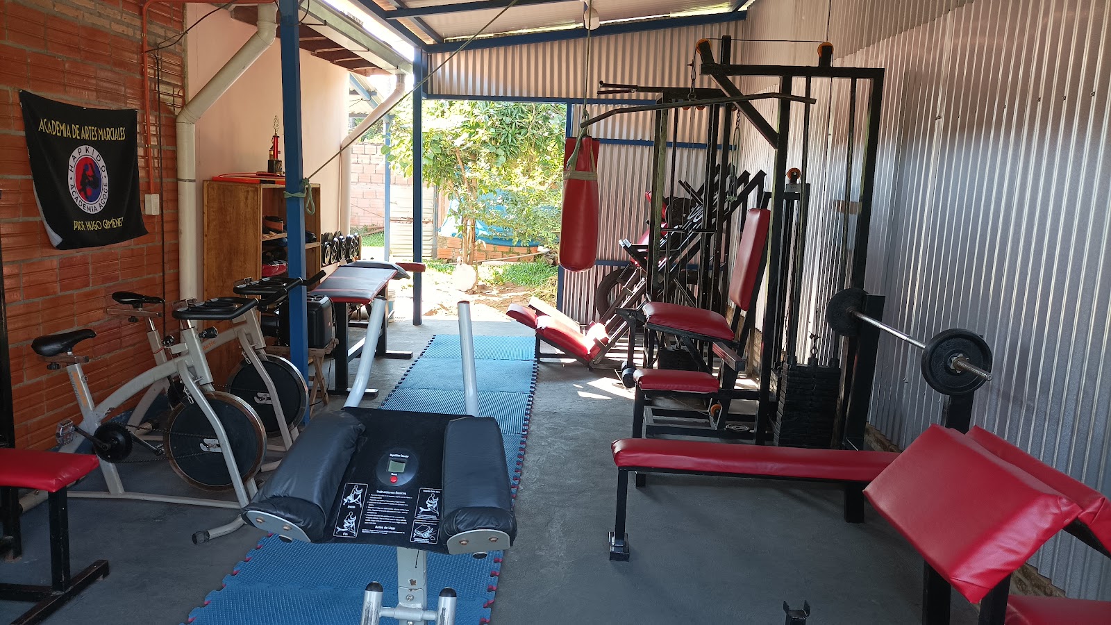 GM GYM y ACADEMIA DE ARTES MARCIALES HAPKIDO Prof. Hugo Giménez