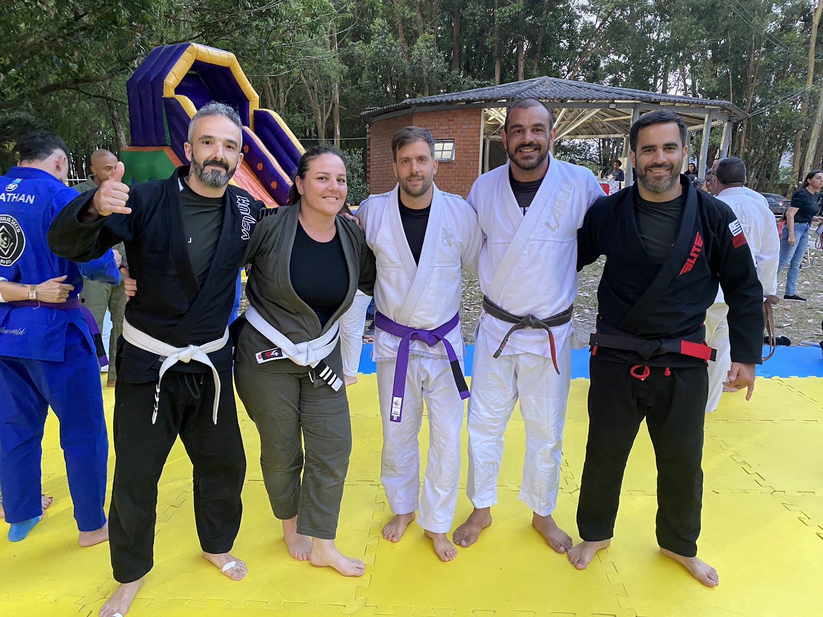 Equipo Mestre Julio Secco - laboratorio de Jiu Jitsu