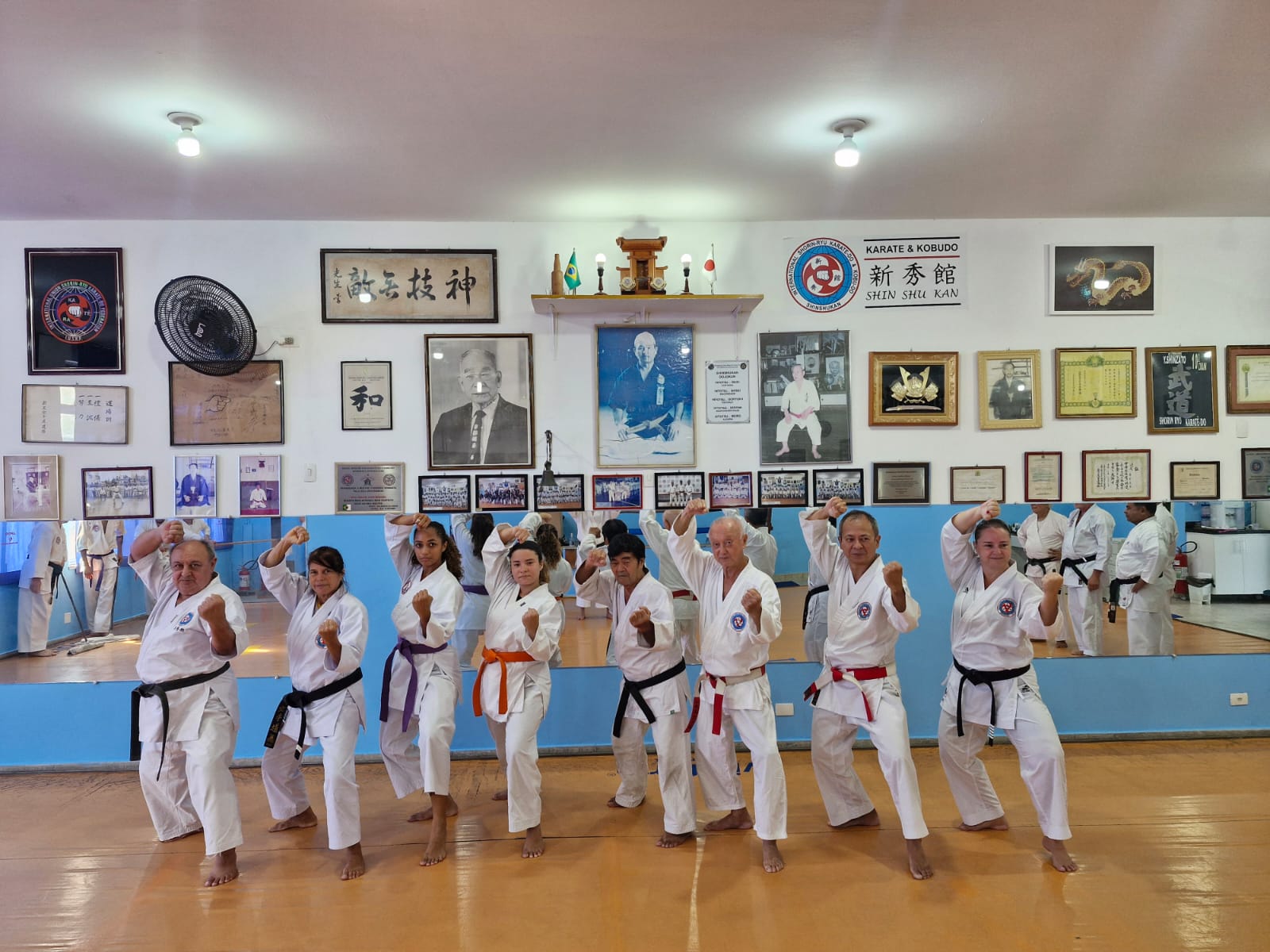 Shinshukan karate-do e Kobu-do — Karate en Santos