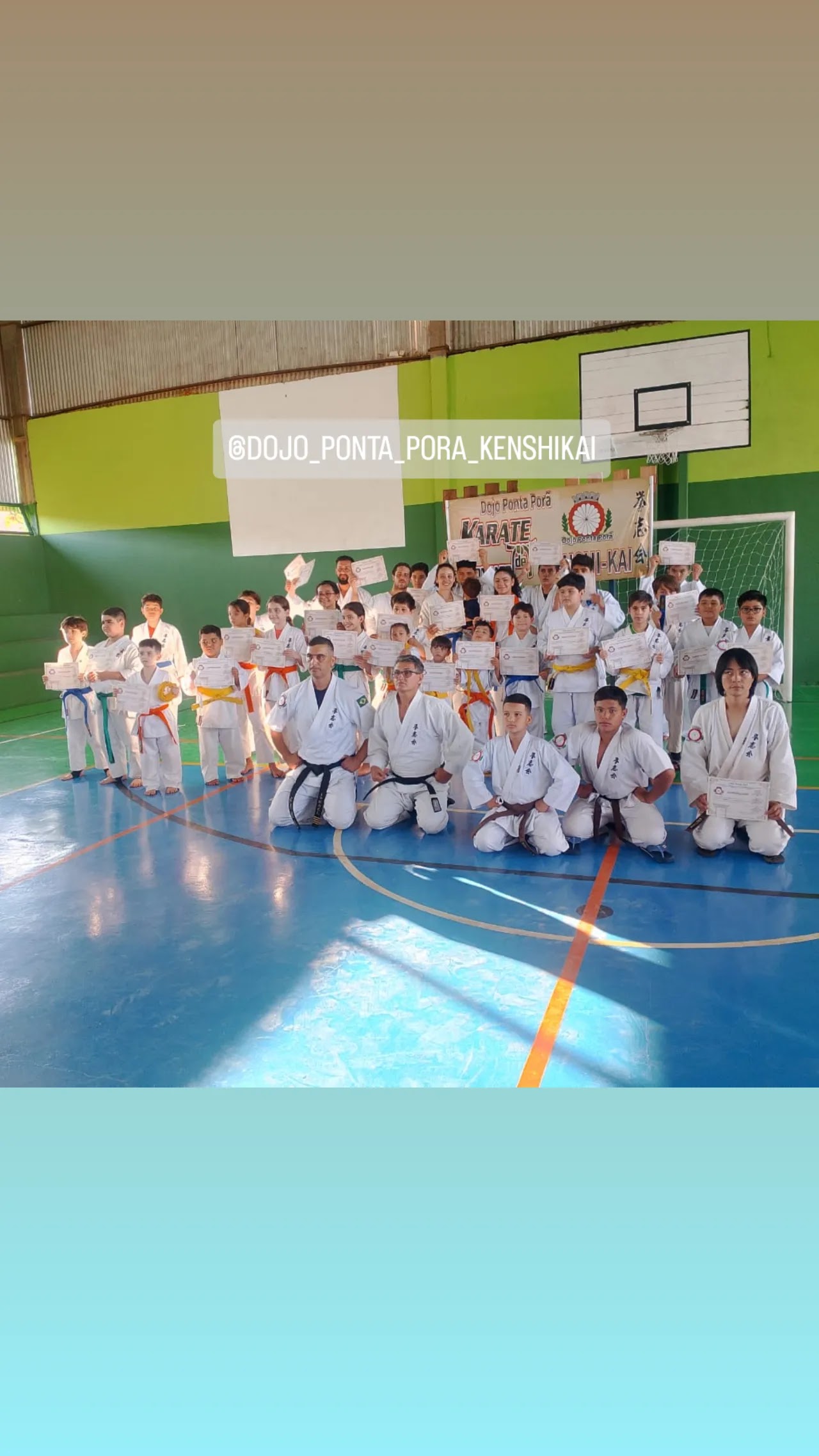 KARATE KENSHI-KAI DOJO PONTA PORÃ — Karate en Pedro Juan Caballero