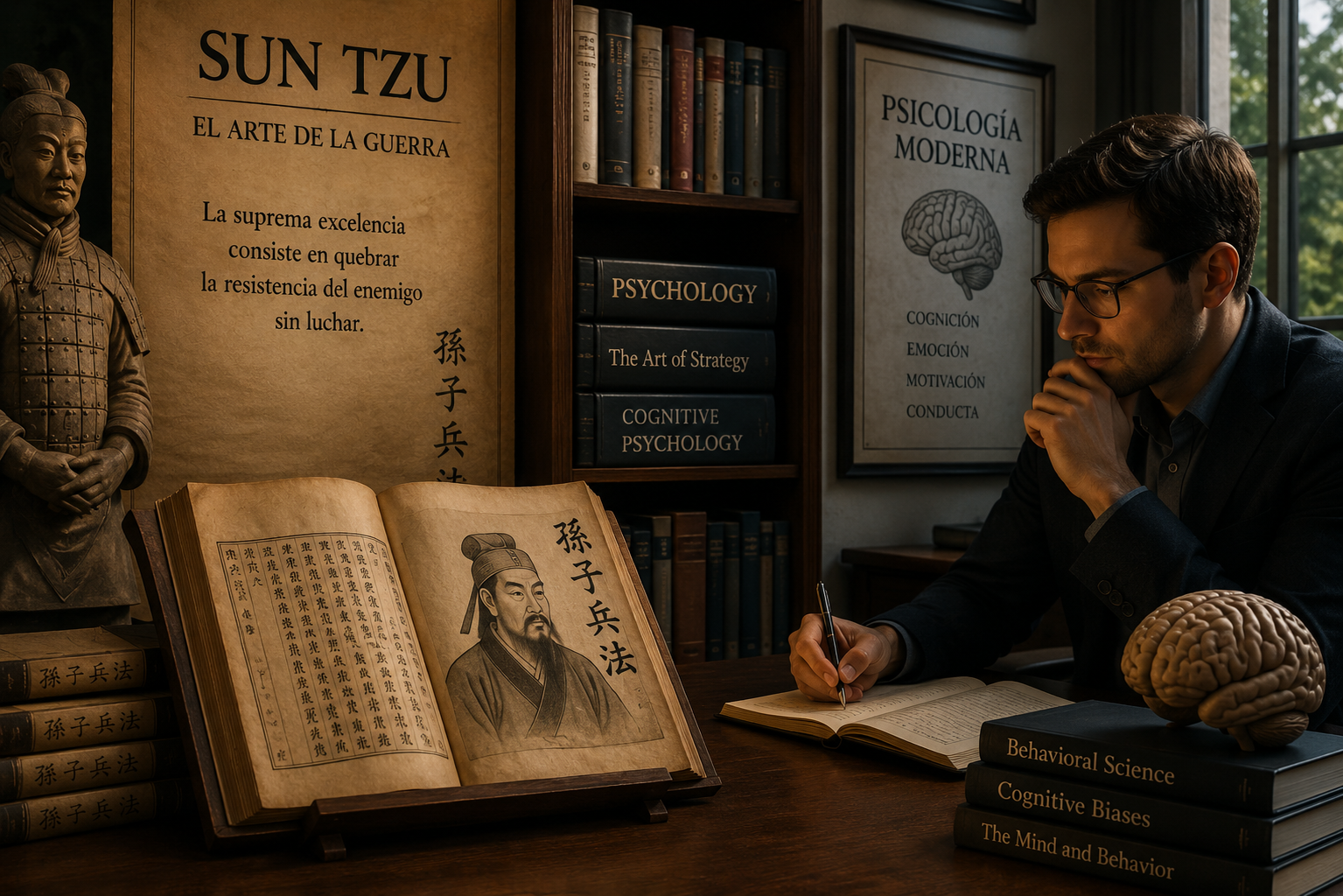 Sun Zi y la Psicología Moderna: 7 Claves del Conflicto Explicadas