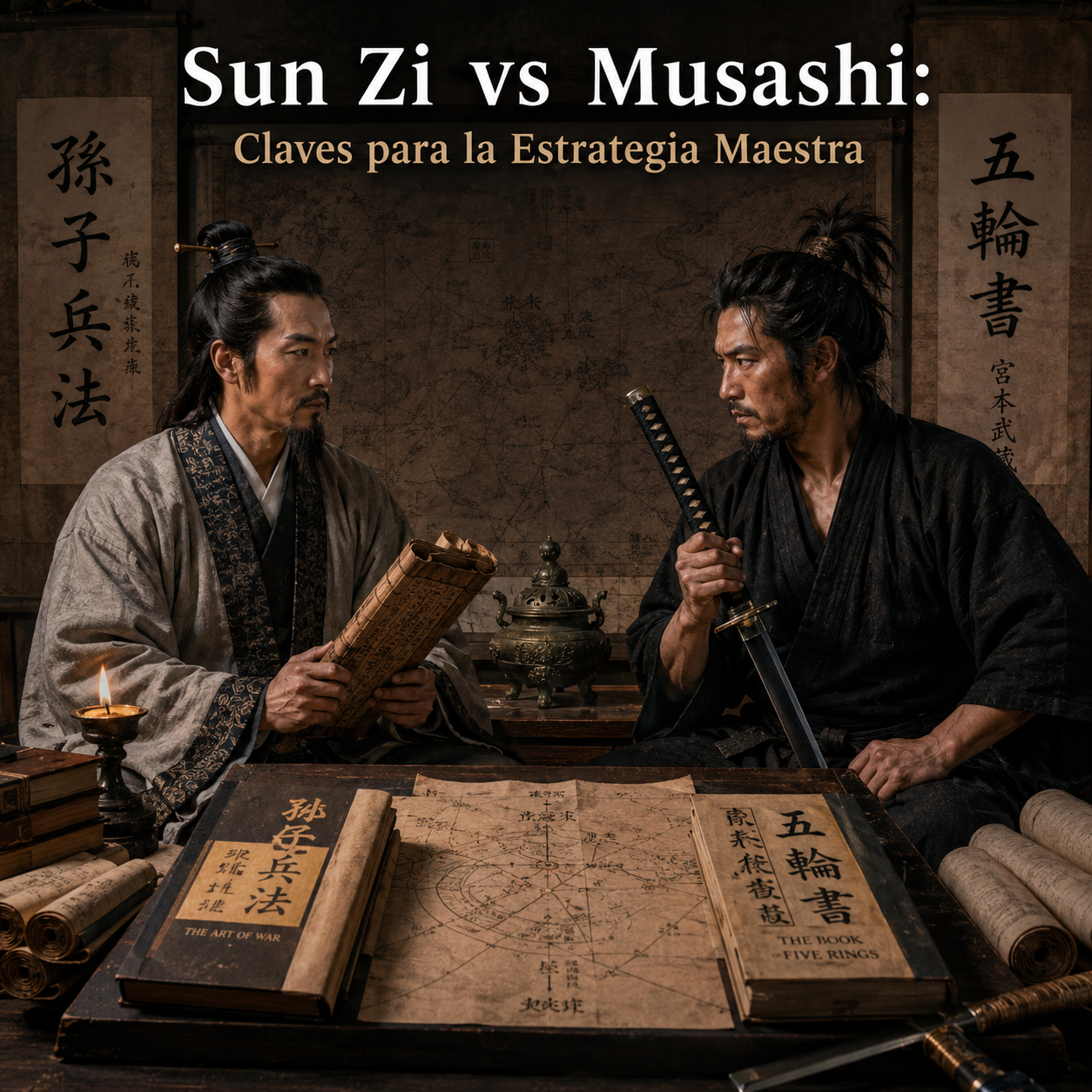 Sun Zi vs Musashi: 7 Claves para la Estrategia Maestra